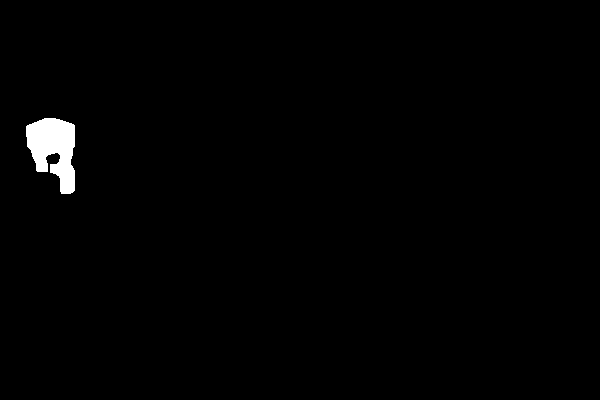 Figure 5: A visual animation of applying a connected-component analysis to our thresholded image.